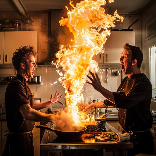 Free Intense Cooking Flame Image - Cooking, Flame, Chefs | Download at ...