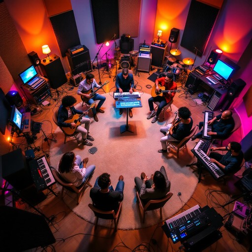 Free Musicians Creating Together Image - Musicians, Studio ...
