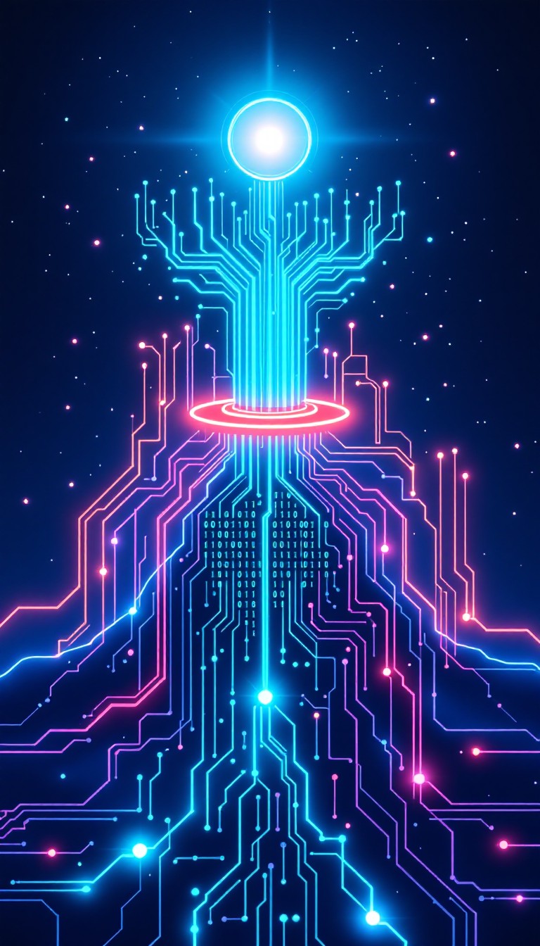 Free Code Becomes Consciousness Image - Ai, Technology, Digital ...