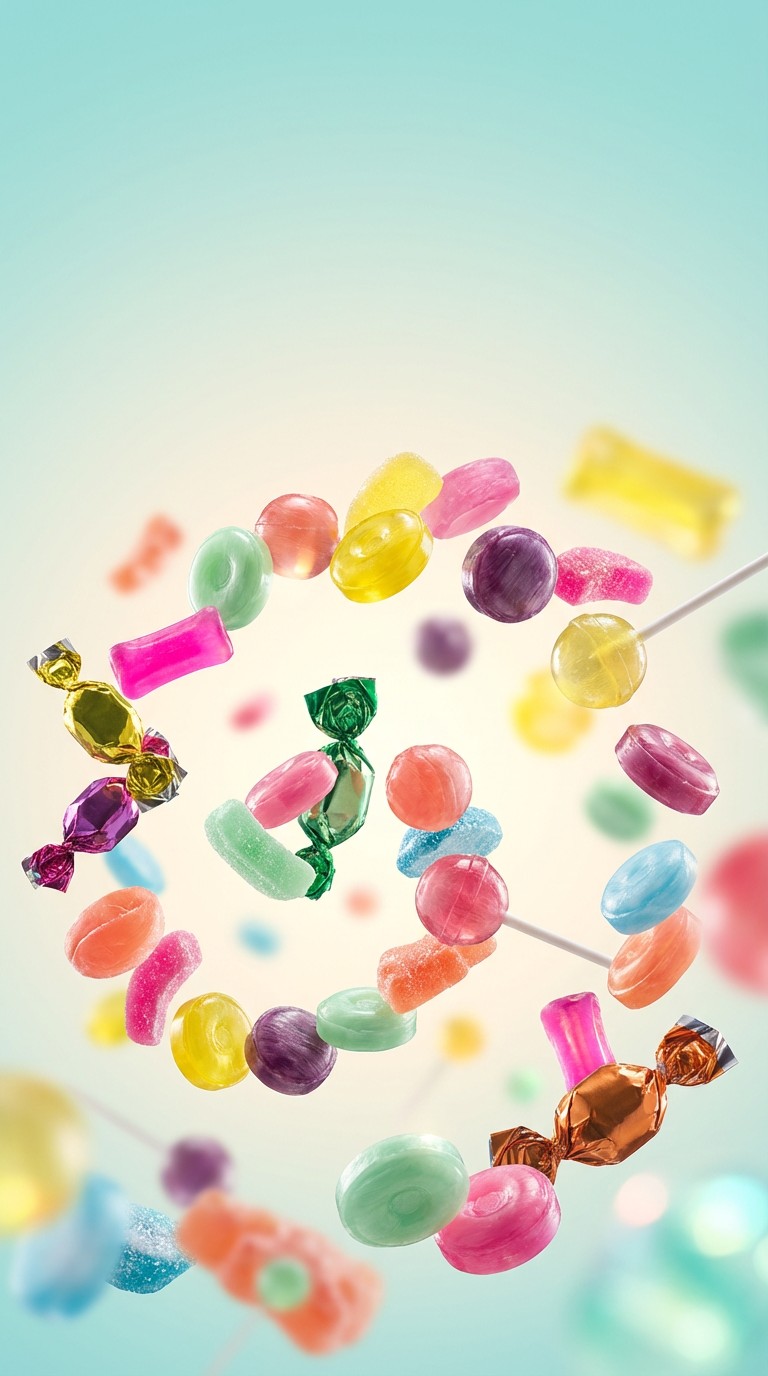 Free Sweet Candy Cascade Image - Candy, Colorful, Sweets | Download at ...