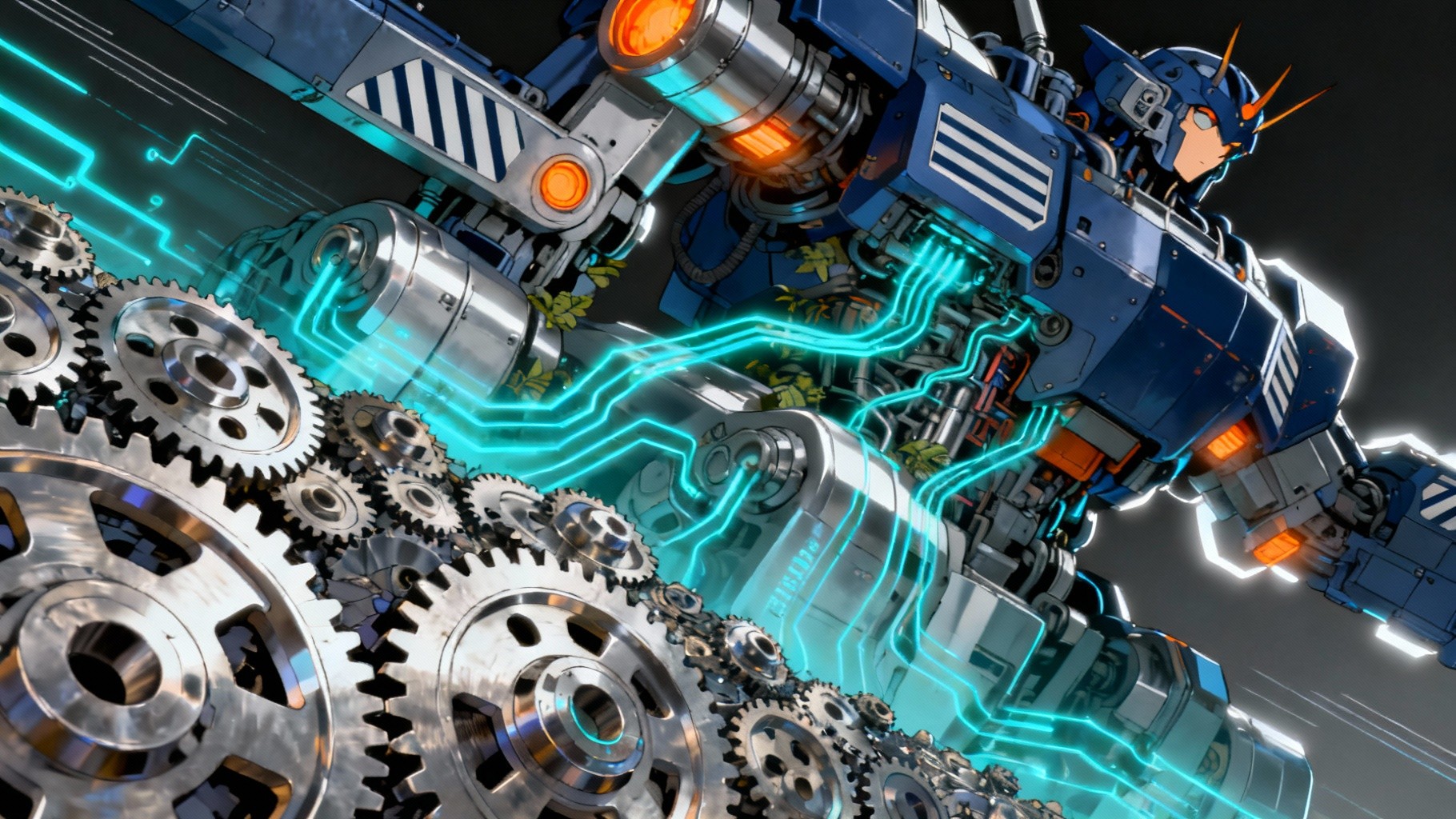 Free Mechanical Anime Fusion Image - Mechanical, Anime, Gears ...