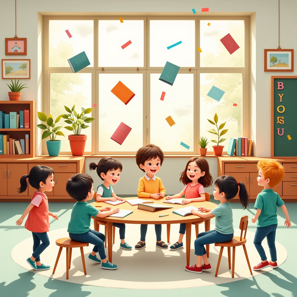 Free Magical Learning Circle Image - Classroom, Whimsical, Children ...