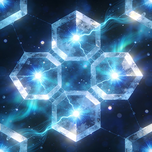 Hexagonal Network Texture Free Bioluminescent Hexagonal Network Image - Hexagonal, Bioluminescent ...
