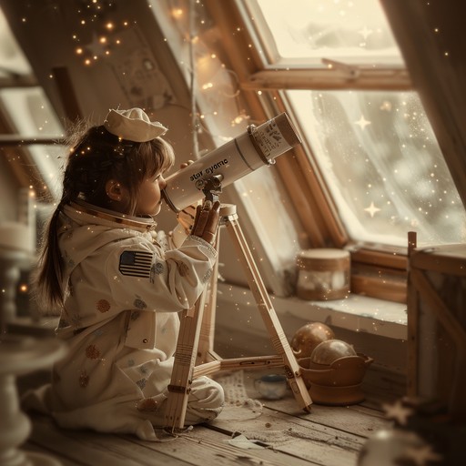 Free Child exploring stars Image - Child, Astronaut, Telescope ...