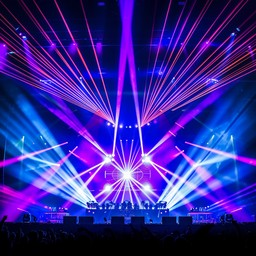 Download Vibrant Concert Lights Image - Concert, Lights, Laser | StockCake