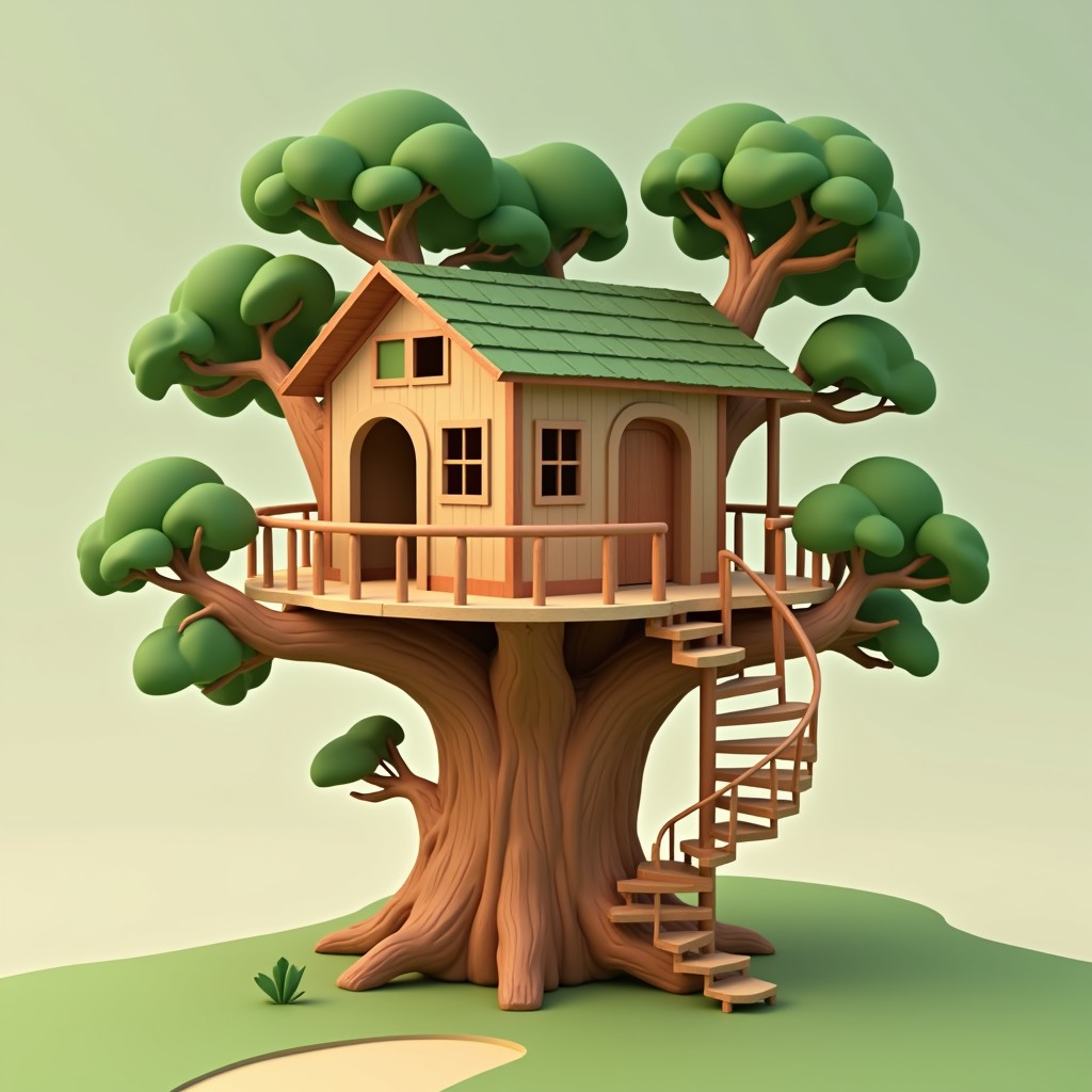Free Treetop Learning Space Image - Treehouse, Classroom, 3d | Download ...