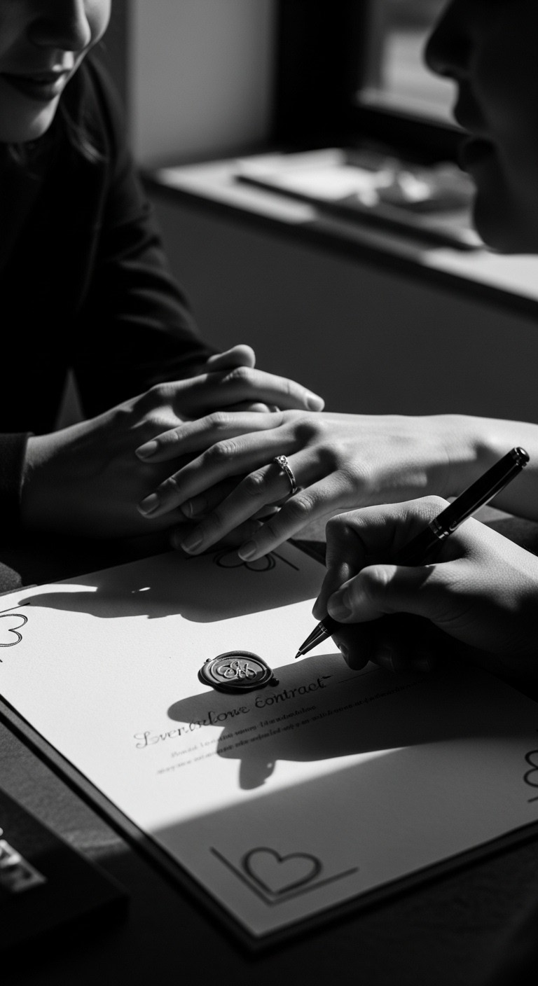 Written Promise Free Love's Written Promise Image - Commitment, Contract, Monochrome ...