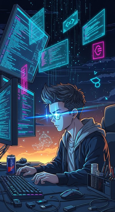 Free Programmer Zones In Image - Anime, Programmer, Coding | Download ...
