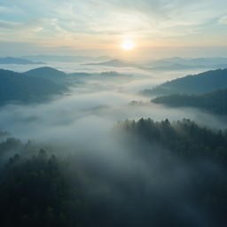 Free Misty Mountain Dawn Image - Misty, Mountains, Fog | Download at ...