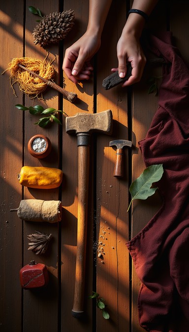 Illustration of Easy Shaping Technique Foresten-Shaped Pasta