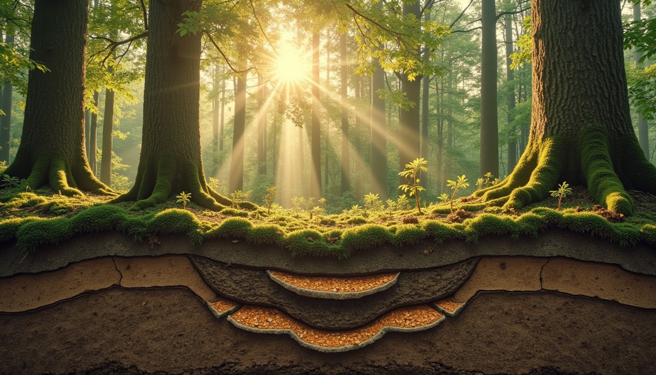 Free Forest Life Layers Image - Forest, Ecosystem, Roots | Download at ...