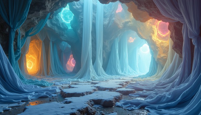 Free Luminous Crystal Cave Image - Crystal, Cave, Ethereal | Download ...