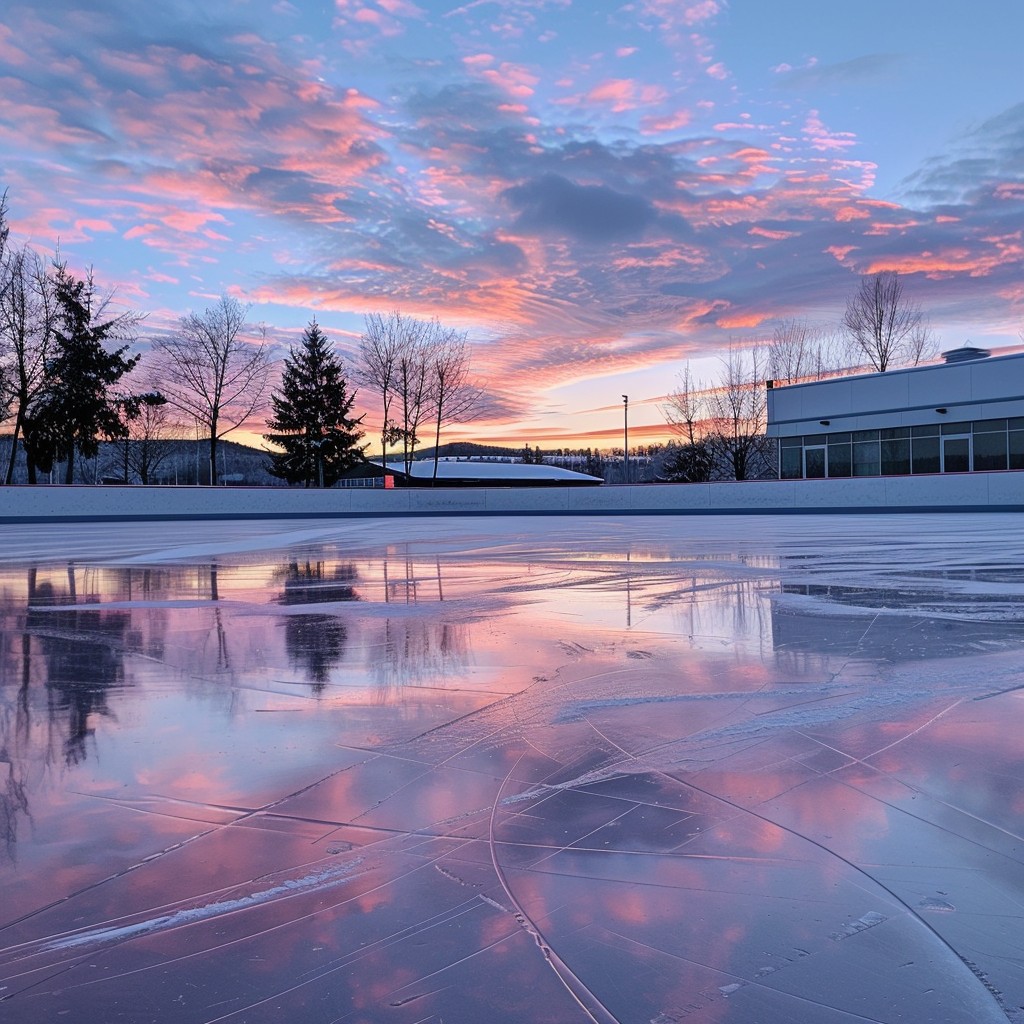Iced Reflection Free Icy Sunset Reflection Image - Sunset, Ice, Reflection | Download ...