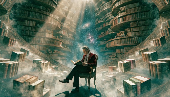 Free Infinite Library Dream Image - Library, Surreal, Cosmic | Download ...