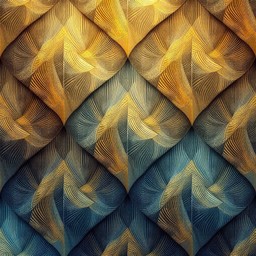 Free Flowing Feather Geometry Image - Abstract, Geometric, Feather ...