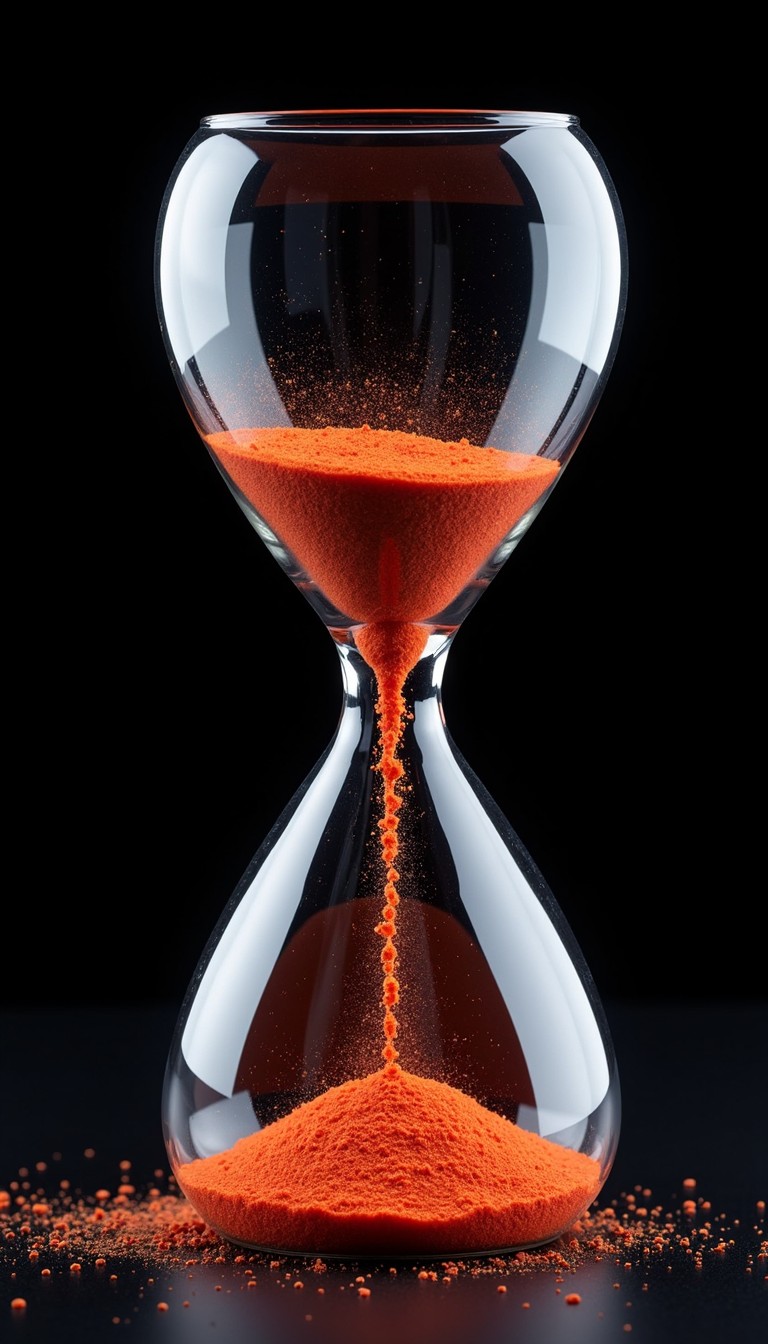 Red Using Time Image Free Time Flows Red Image - Hourglass, Time, Sand | Download at StockCake