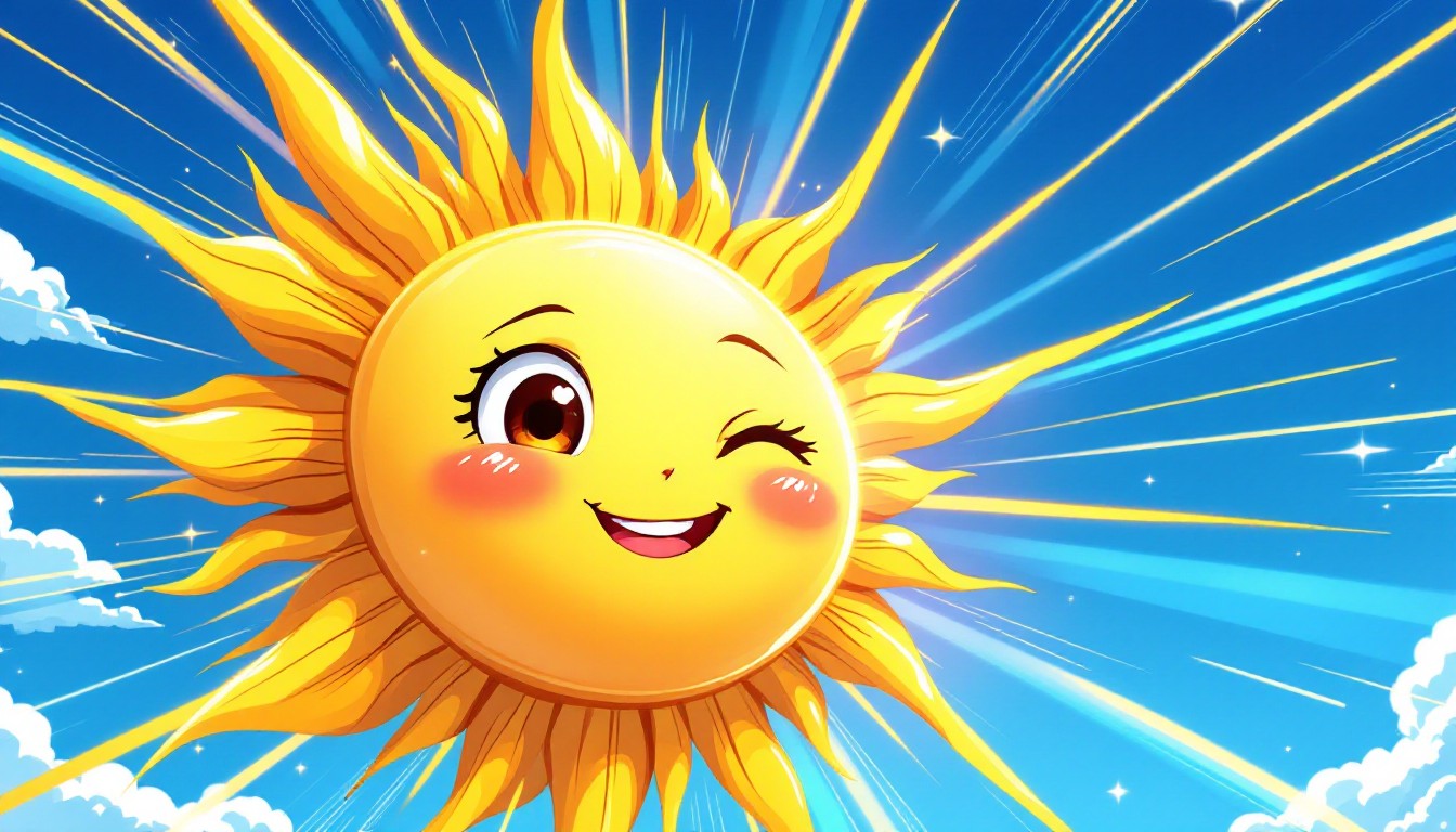 Free Happy Chibi Sun Photo - Sun, Anime, Chibi | Download at StockCake