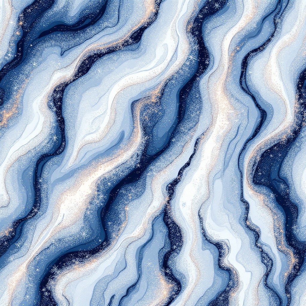 Free Marbled Arctic Waves Image - Abstract, Indigo, White | Download at ...
