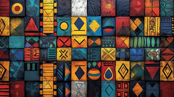 Free Abstract face tiles Image - Artistic, Abstract, Faces | Download ...