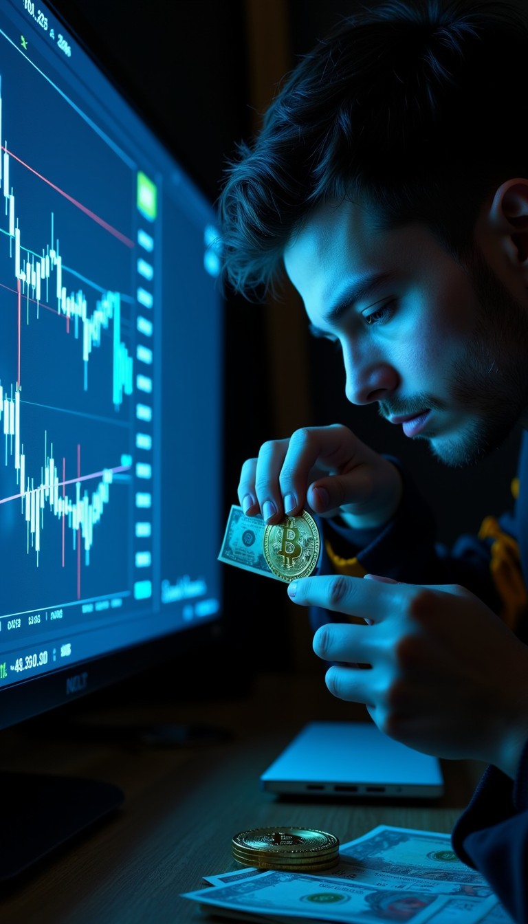 Free Cryptocurrency Trading Desk Image - Cryptocurrency, Trading, Desk |  Download at StockCake