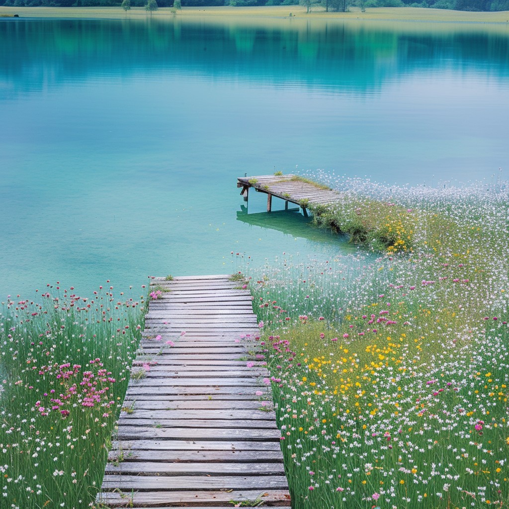 Free Tranquil Lake Dock Image - Lake, Dock, Tranquil | Download at ...