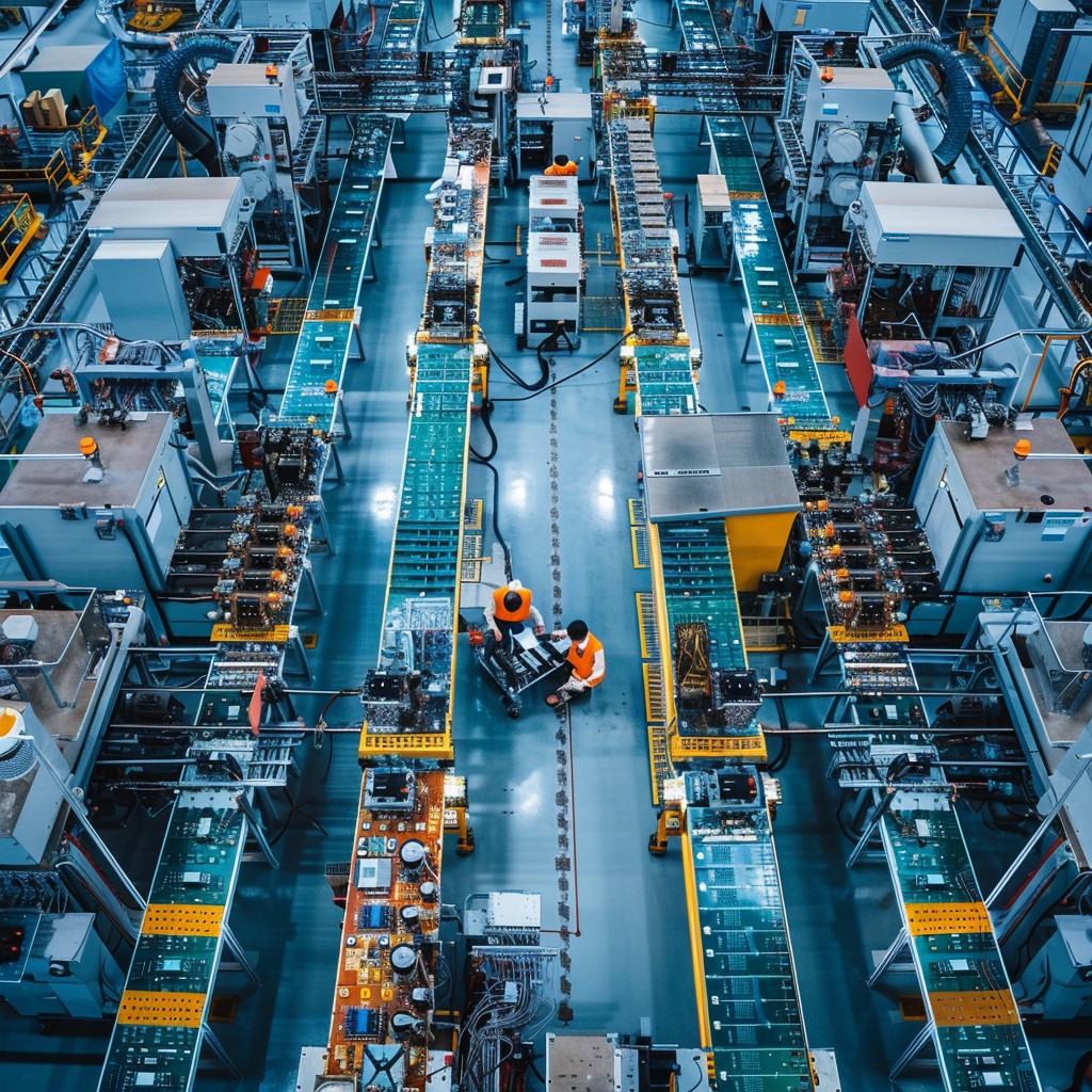 Free Factory Aerial View Image - Factory, Industrial, Manufacturing ...