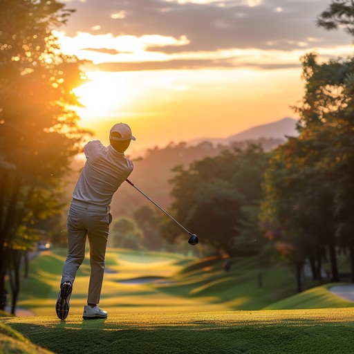 Free Sunset Golf Swing Image - Sunset, Golf, Golfer | Download at StockCake
