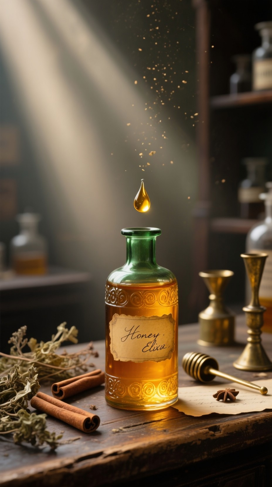Free Golden Honey Elixir Image - Honey, Elixir, Apothecary | Download ...