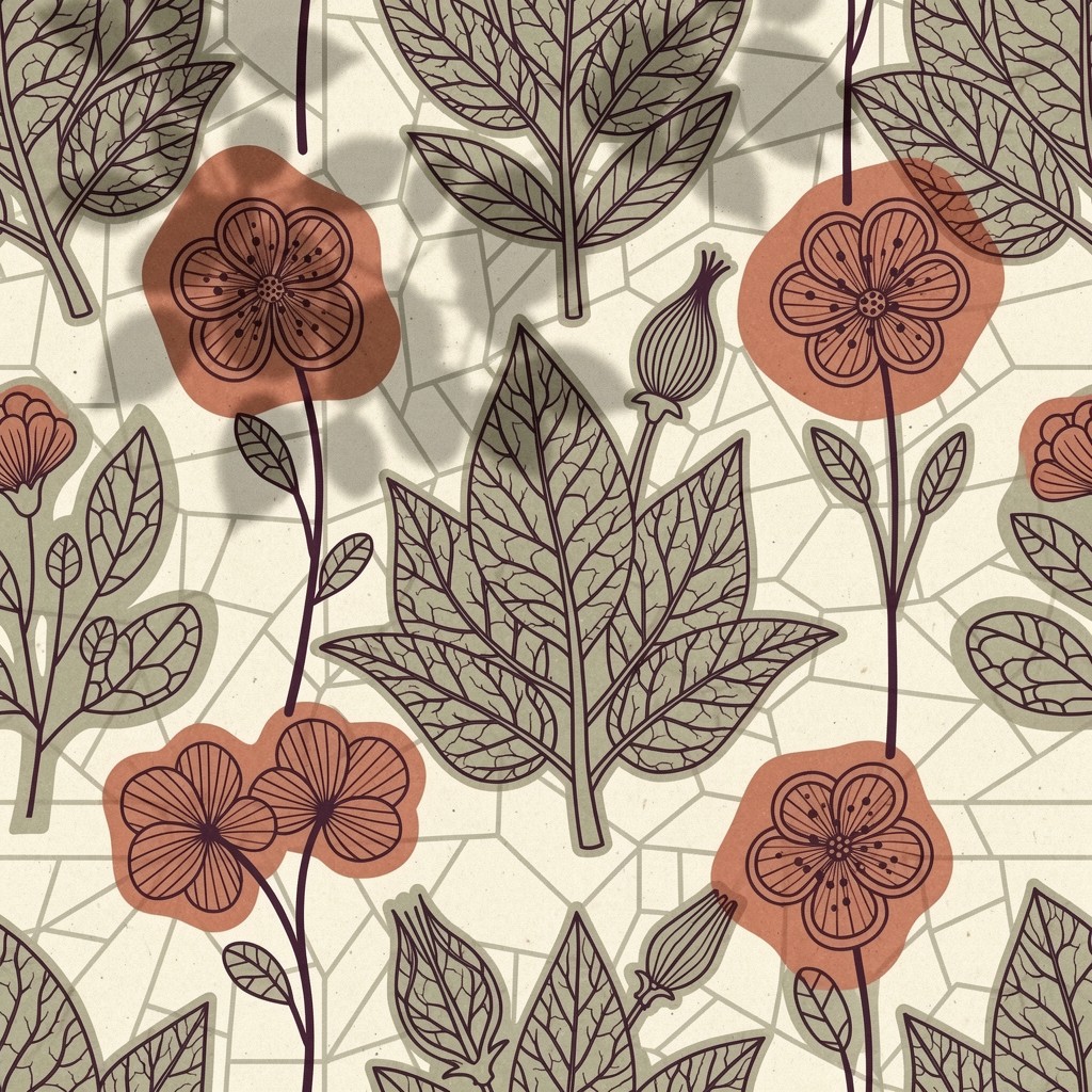 Free Botanical Garden Pattern Image - Botanical, Floral, Pattern ...