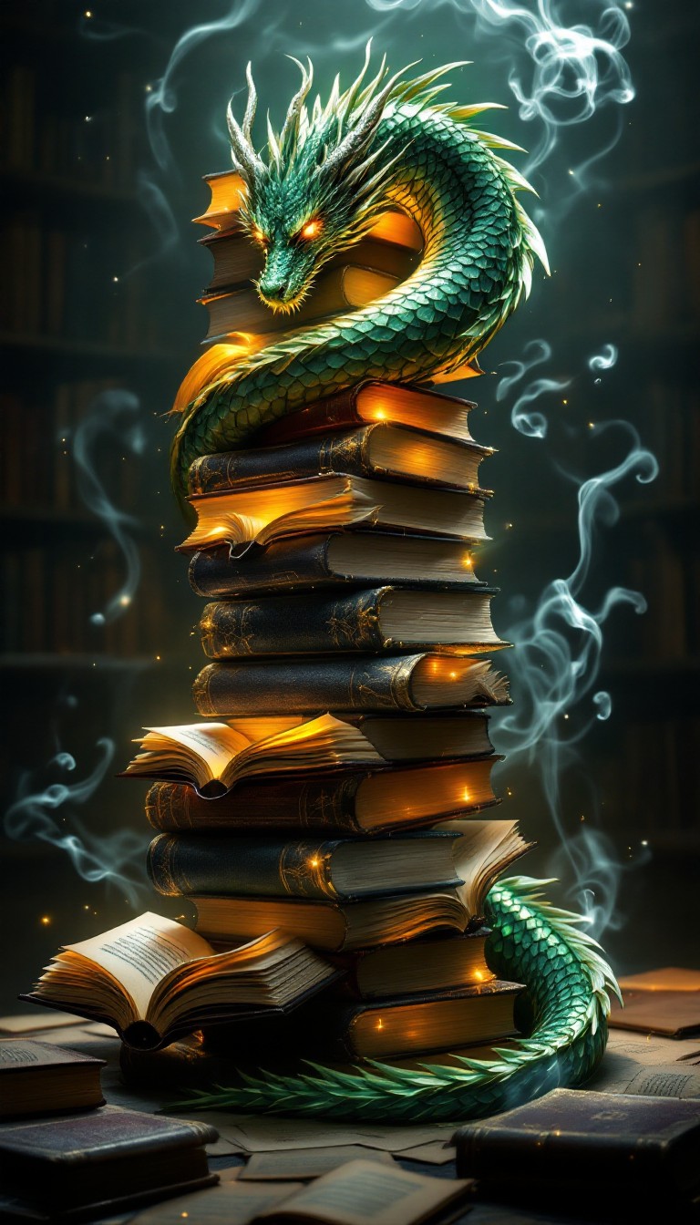 Free Dragon Guards Knowledge Image - Dragon, Books, Fantasy | Download ...