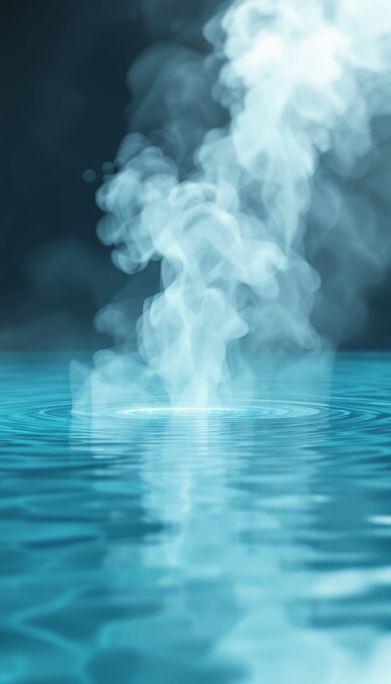 Free Mystic Steam Rising Image - Steam, Vapor, Aqua | Download at StockCake