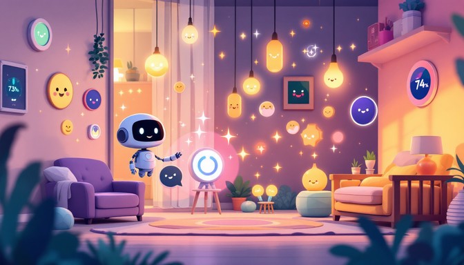 Download Smart Home Magic Image - Robot, Smart, Home | StockCake