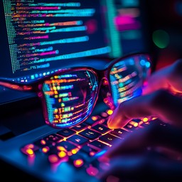 Free Coding at Night Image - Coding, Technology, Computer | Download at ...
