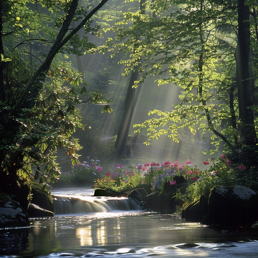 Free Serene Nature Escape Image - Nature, Forest, Stream | Download at ...