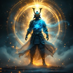 Free Celestial Warrior Ascends Image - Warrior, Samurai, Spirit ...