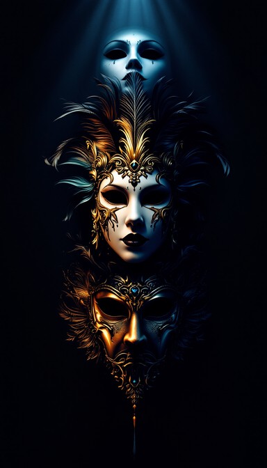 Free Masks Through Time Image - Masks, Illustration, Venetian ...