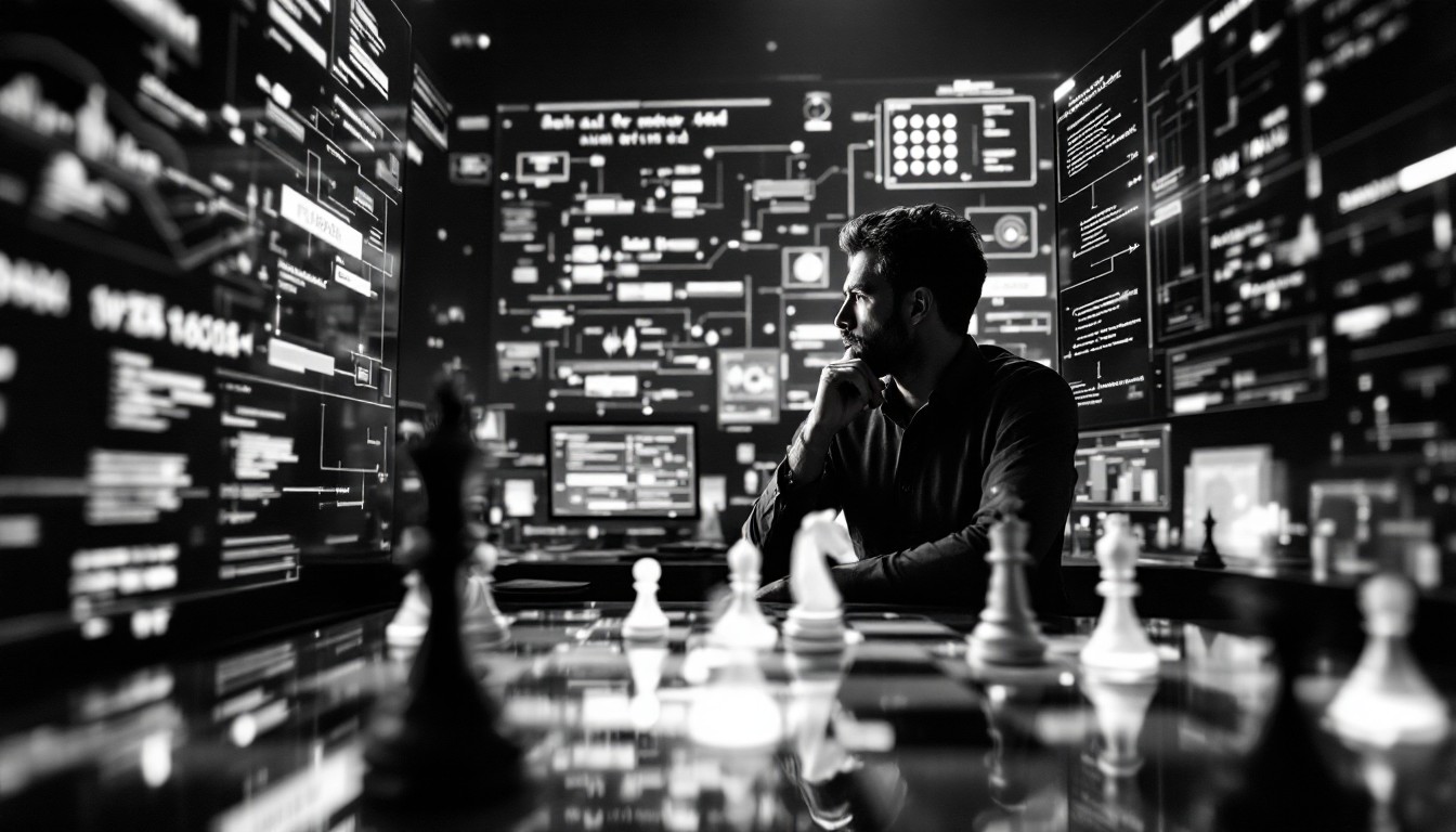 Free Strategic Digital Thinking Image - Strategy, Monochrome ...
