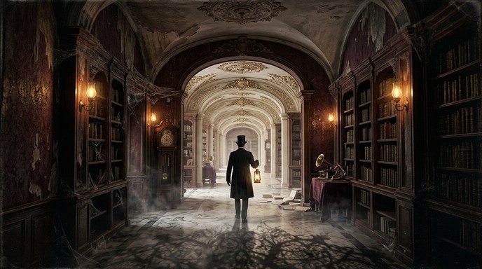 Eternal Library Free Eternal Library Journey Image - Victorian, Gothic, Library ...
