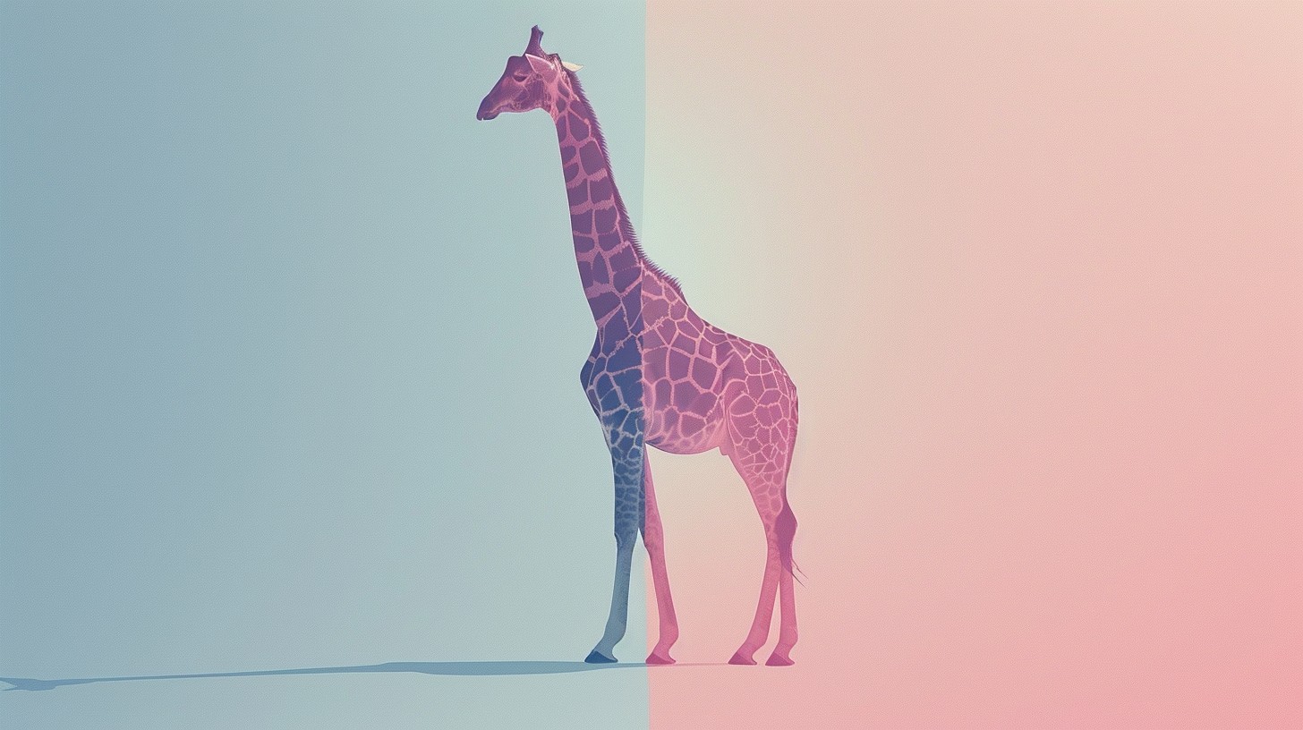 Free Colorful Giraffe Art Image - Giraffe, Art, Colorful | Download at ...