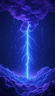 Free Lightning Pierces Storm Image - Lightning, Storm, Thunder ...