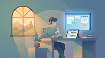 Free Remote Learning Focus Image - Illustration, Workspace, Student ...