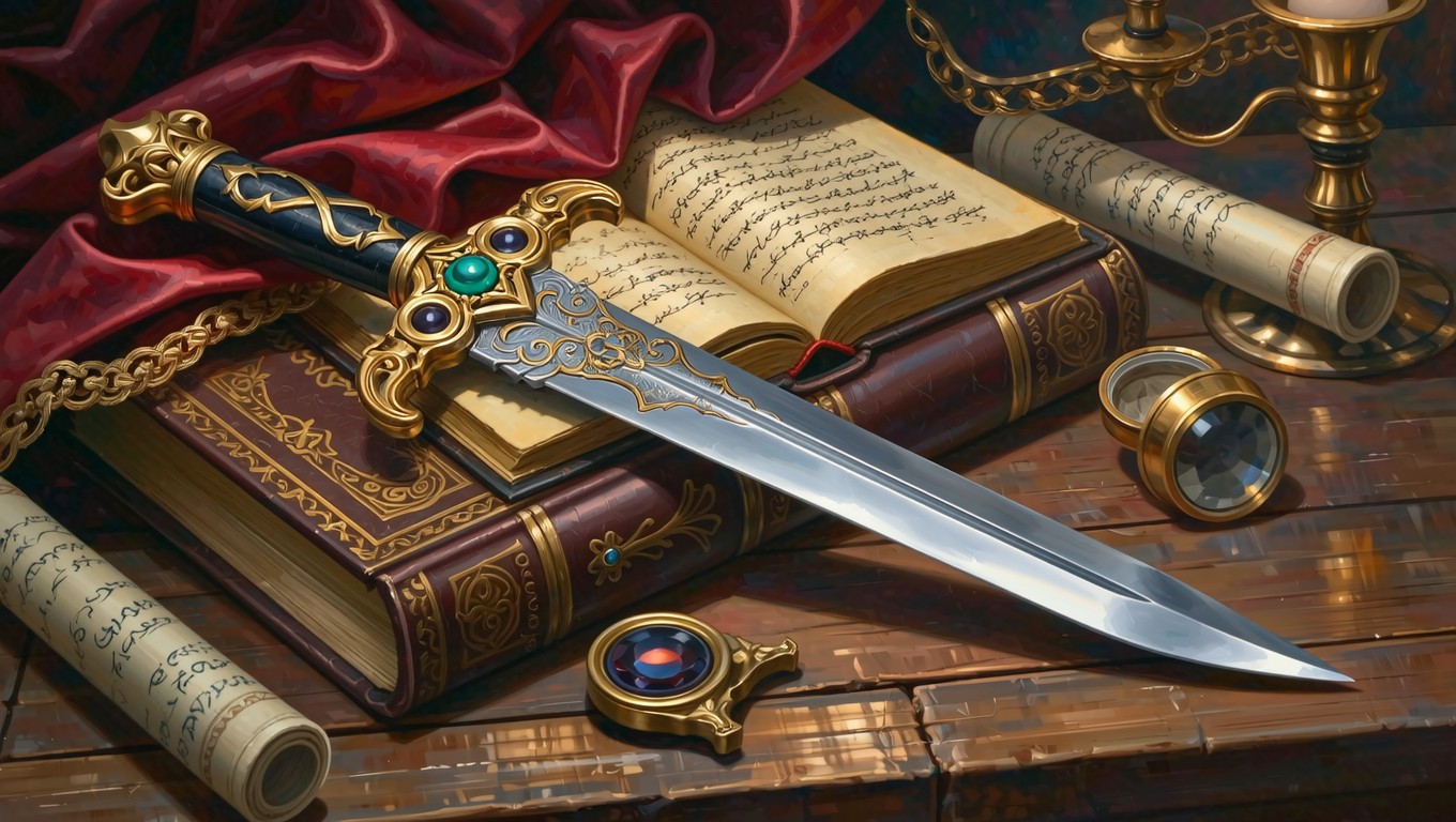 Fantasy Dagger Free Ornate Fantasy Dagger Image - Dagger, Blade, Weapon | Download at ...