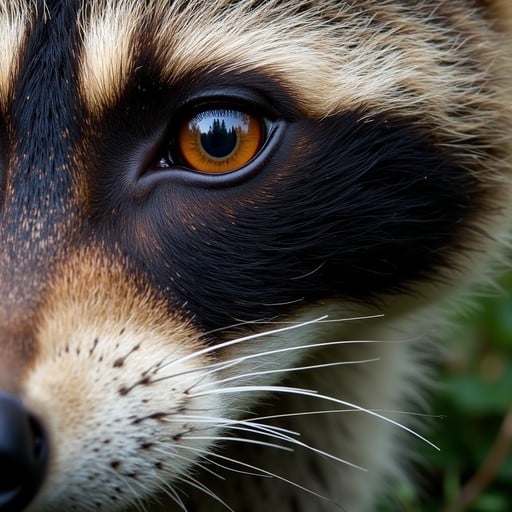 Free Vigilant raccoon gaze Image | Download at StockCake