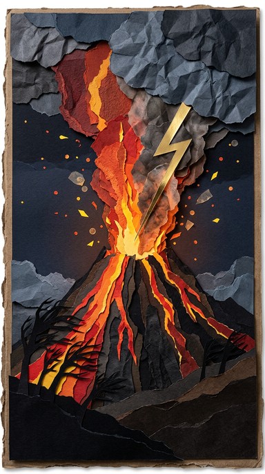 Free Volcanic Paper Eruption Image - Volcano, Lava, Eruption | Download ...