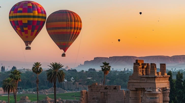 Free Balloon Sunrise Flight Image | Download at StockCake