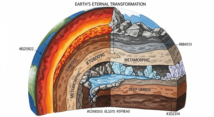 Free Earth's Geological Anatomy Image - Geology, Earth, Layers ...