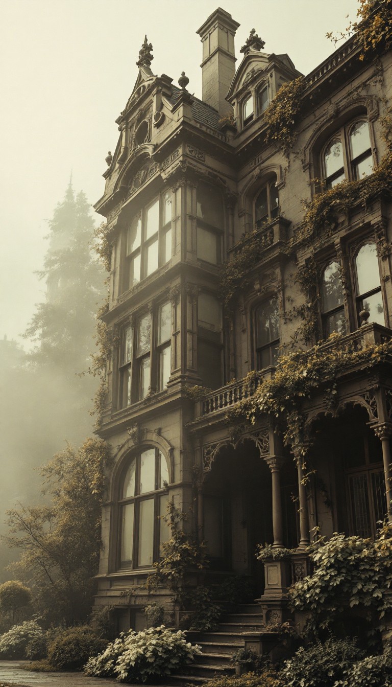 Free Misty Victorian Manor Image - Victorian, Mansion, Gothic ...
