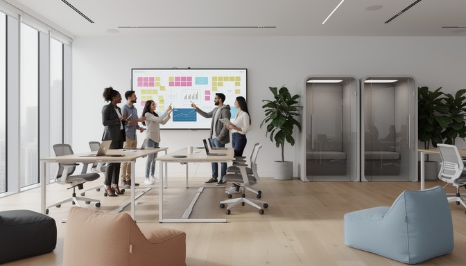Free Modern Office Collaboration Image - Office, Workspace ...