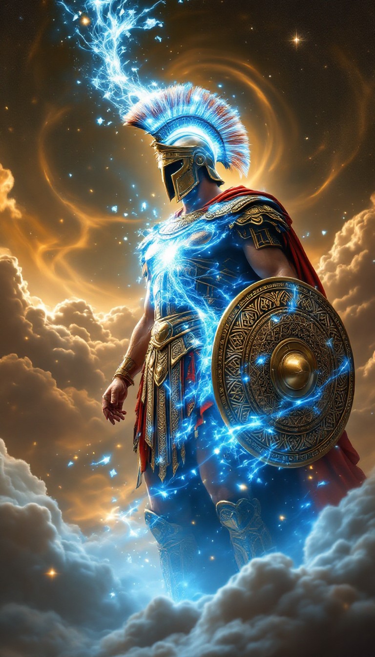 Free Divine Warrior Ascends Image - Warrior, Fantasy, Magical ...