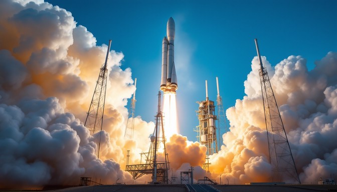 How Rockets Ignite Free Rocket Ignites Sky Image - Rocket, Launch, Spacecraft | Download ...